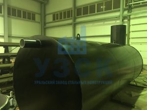 Резервуар горизонтальный стальной наземный в Кызыле